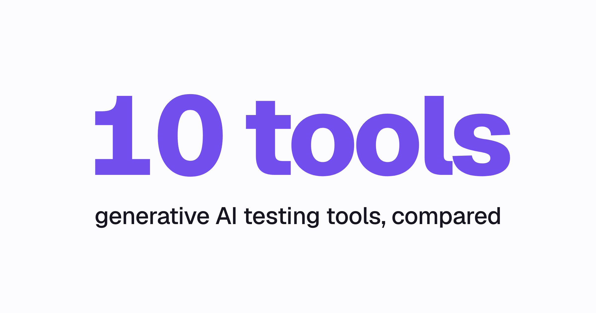 10 Best Generative AI Testing Tools in 2026