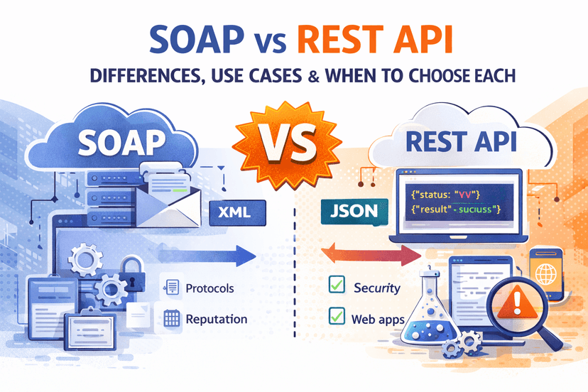 SOAP vs REST API, Differences, Use Cases & When to Choose Each (2025 ...
