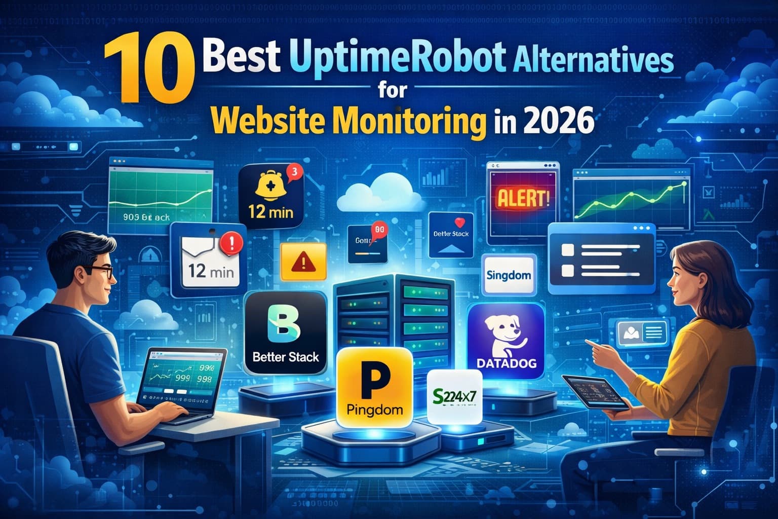 10 Melhores Alternativas ao UptimeRobot para Monitoramento de Sites em 2026